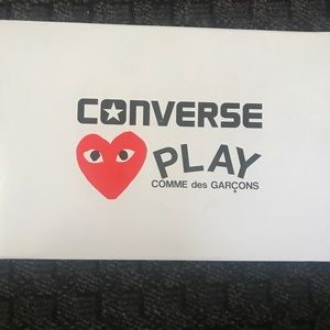 PLAY x Converse Chuck Taylor Hidden Heart High Top